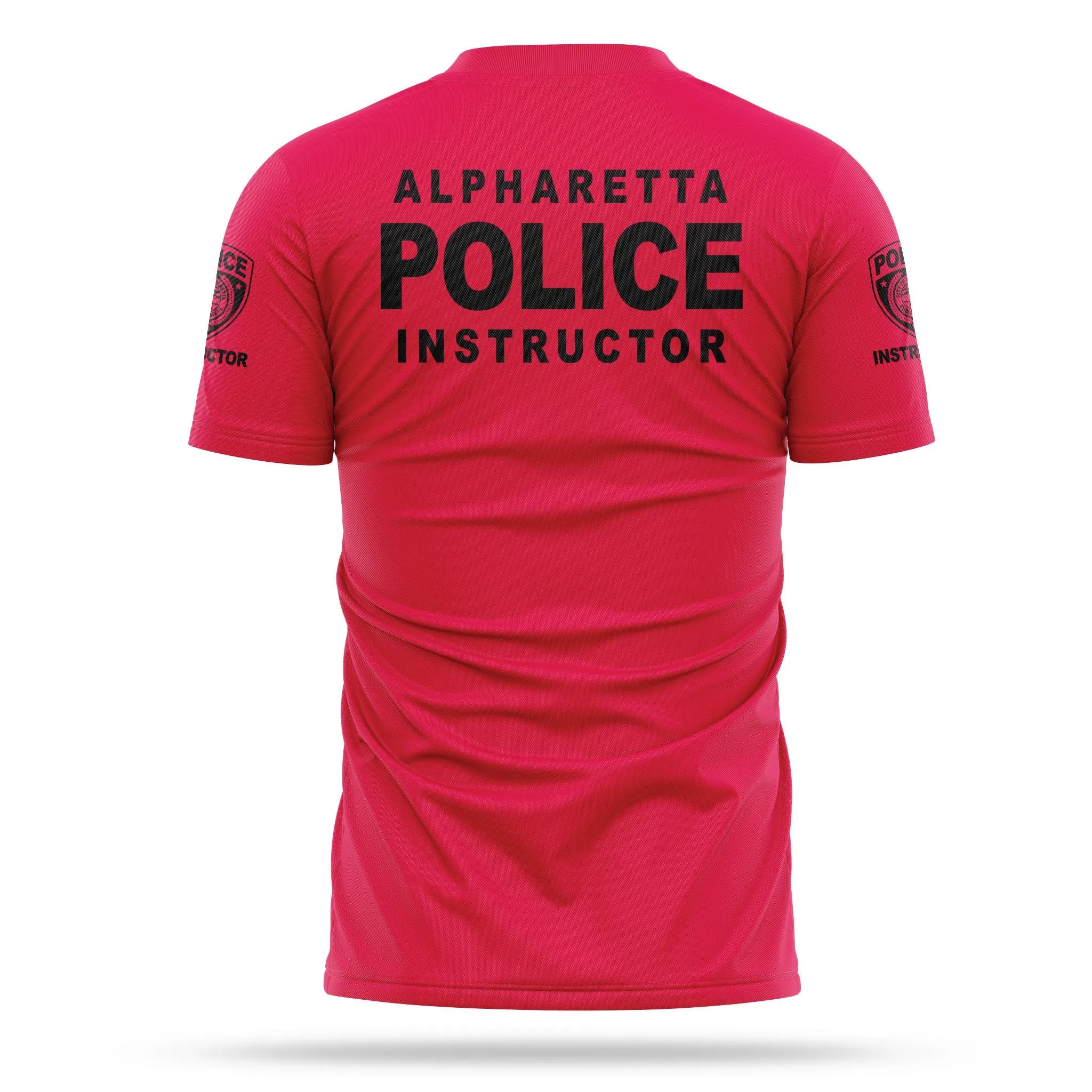 [ALPHARETTA PD] Instructor Utility Shirt [RED/BLK]