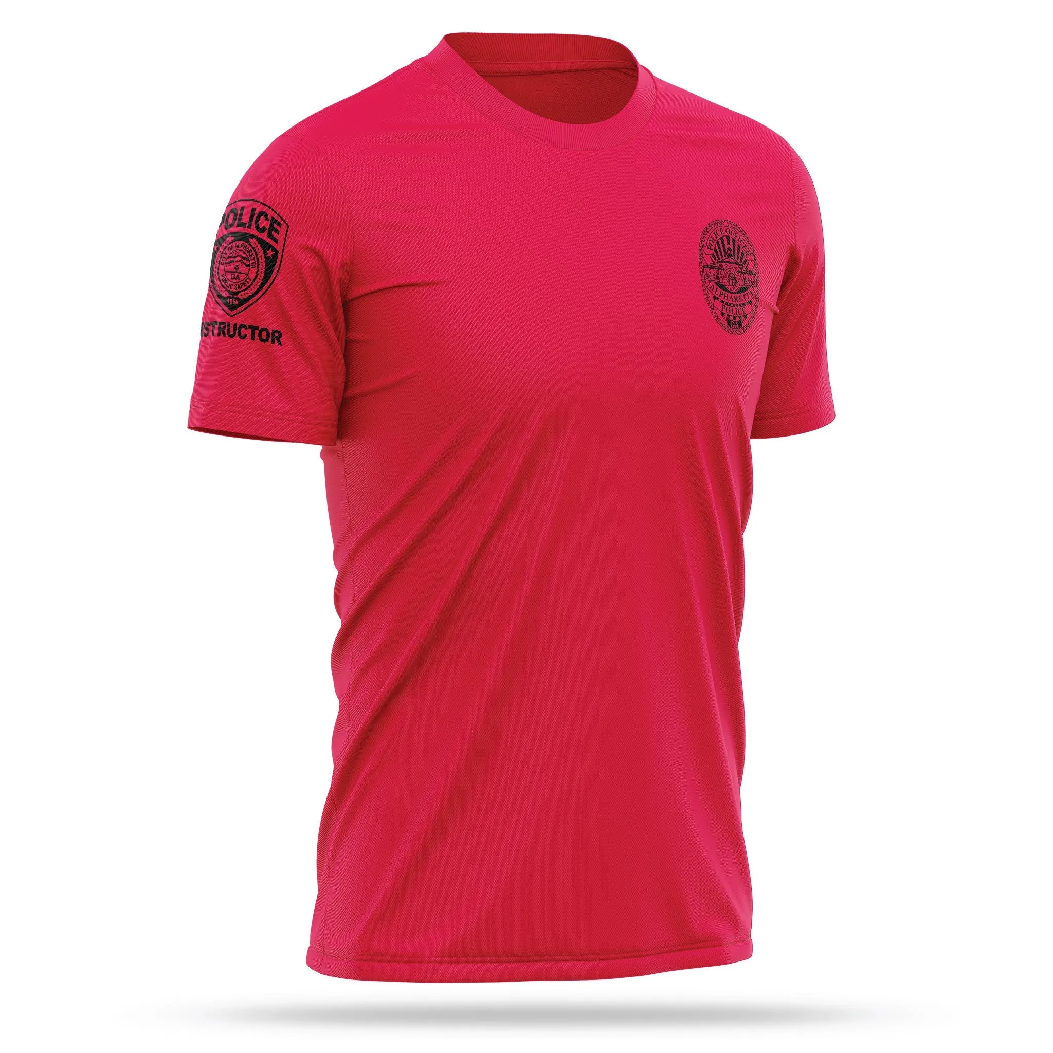 [ALPHARETTA PD] Instructor Utility Shirt [RED/BLK]