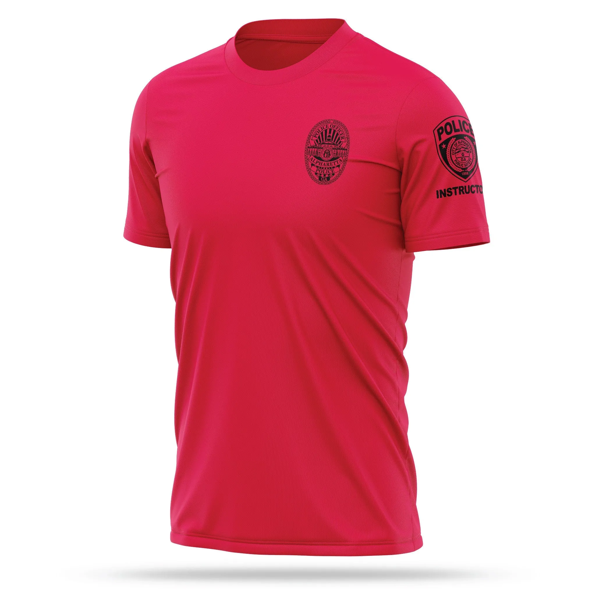 [ALPHARETTA PD] Instructor Utility Shirt [RED/BLK]