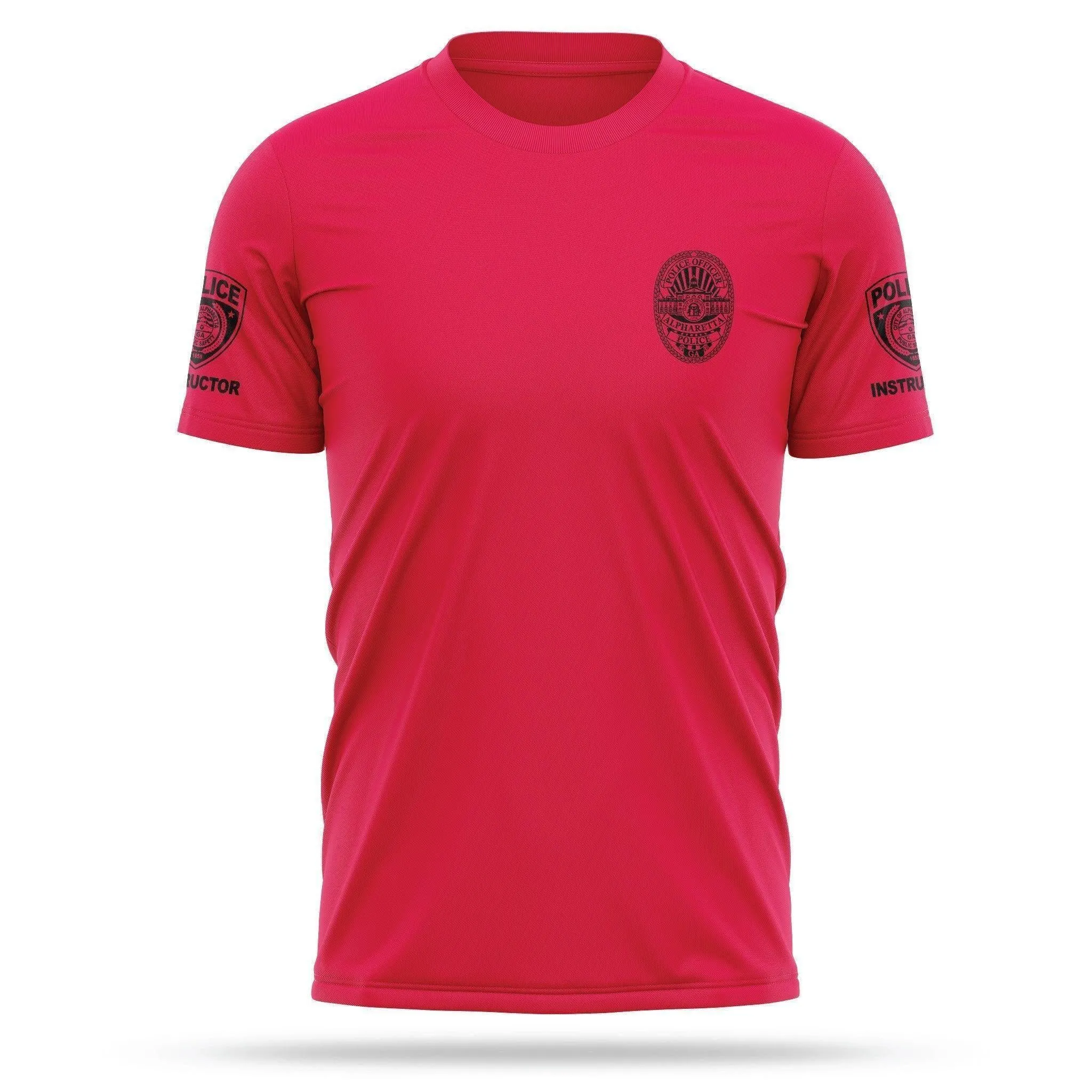 [ALPHARETTA PD] Instructor Utility Shirt [RED/BLK]