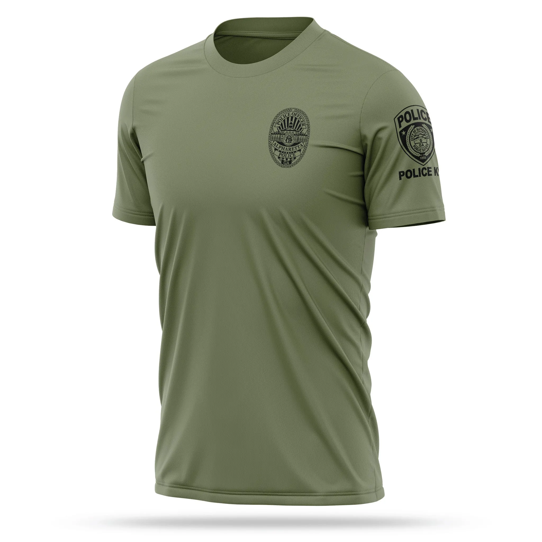 [ALPHARETTA PD] K9 Utility Shirt [GRN/BLK]