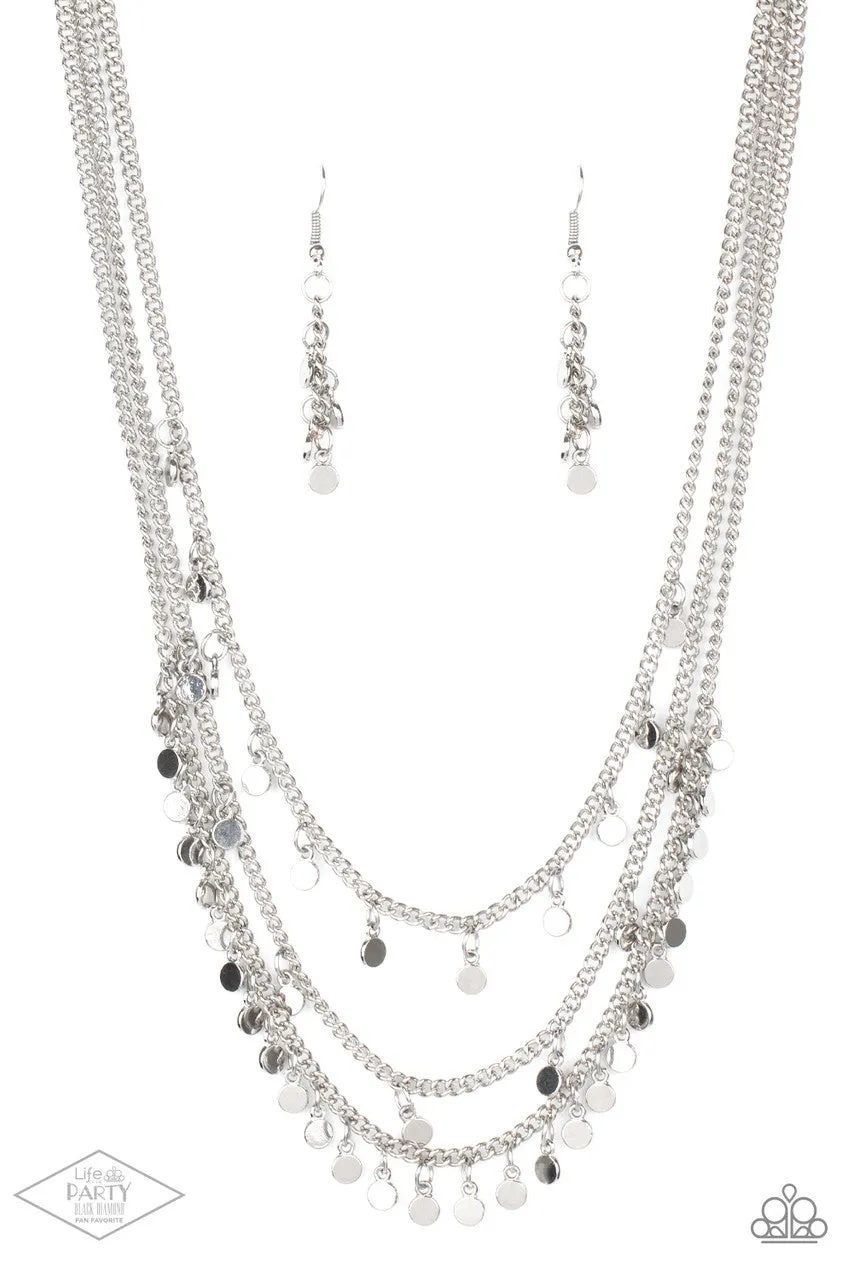 Always on CHIME Silver Paparazzi Necklace