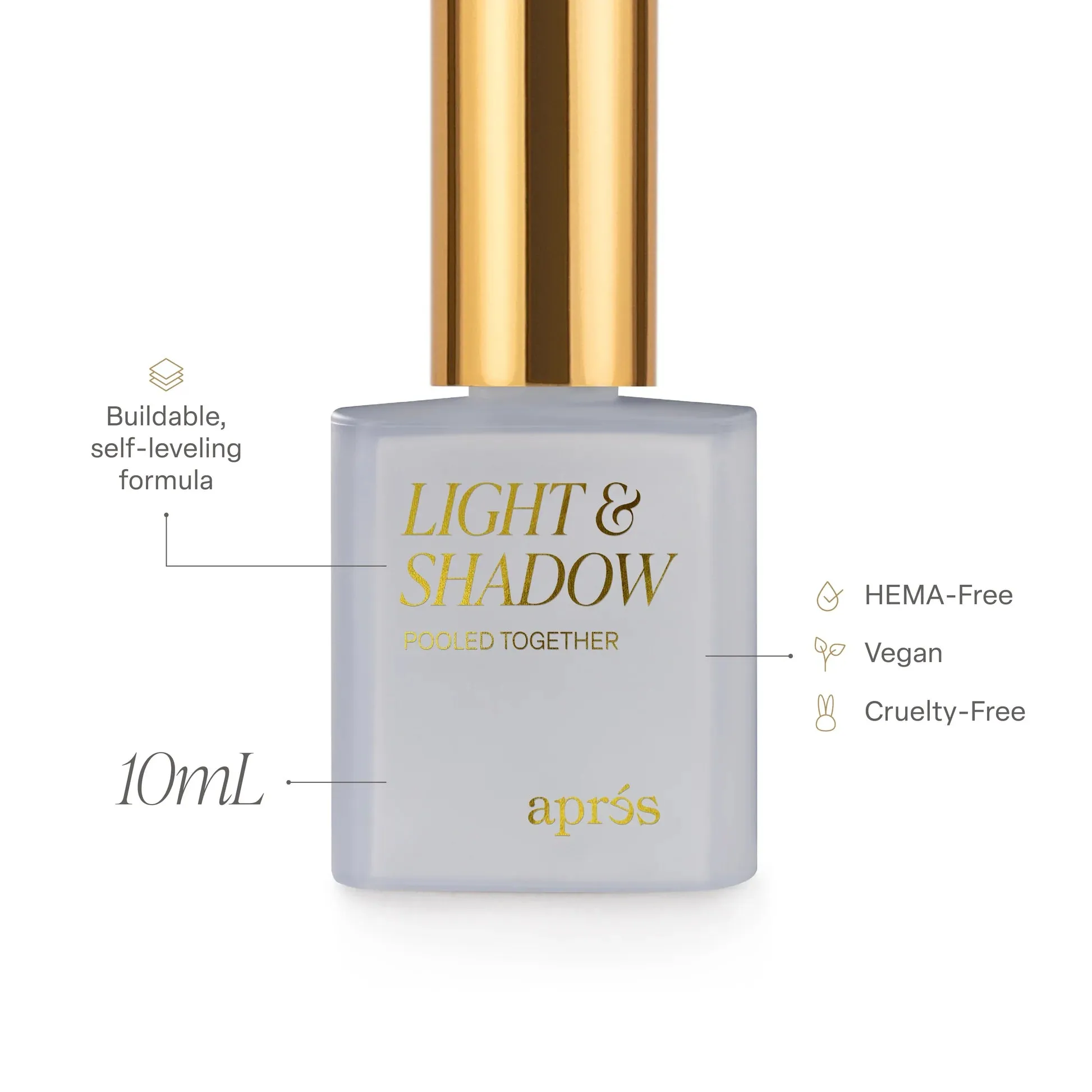 Apres Light & Shadow Sheer Gel Couleur - 605 Unspoken Feel