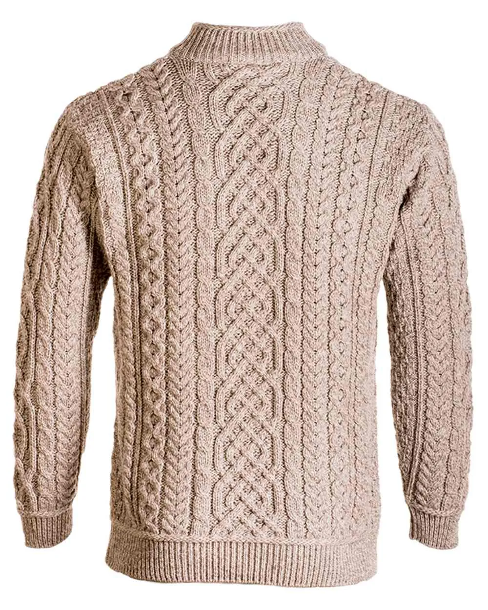 Aran Supersoft Merino 1/2 Zip Jumper