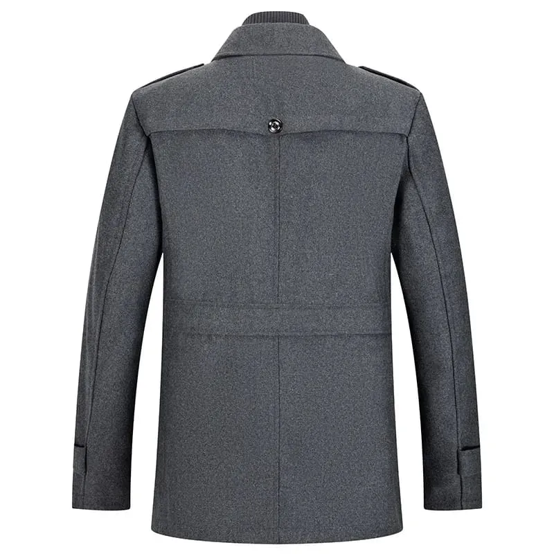 Autumn Winter Woolen Coat for Men S4121559