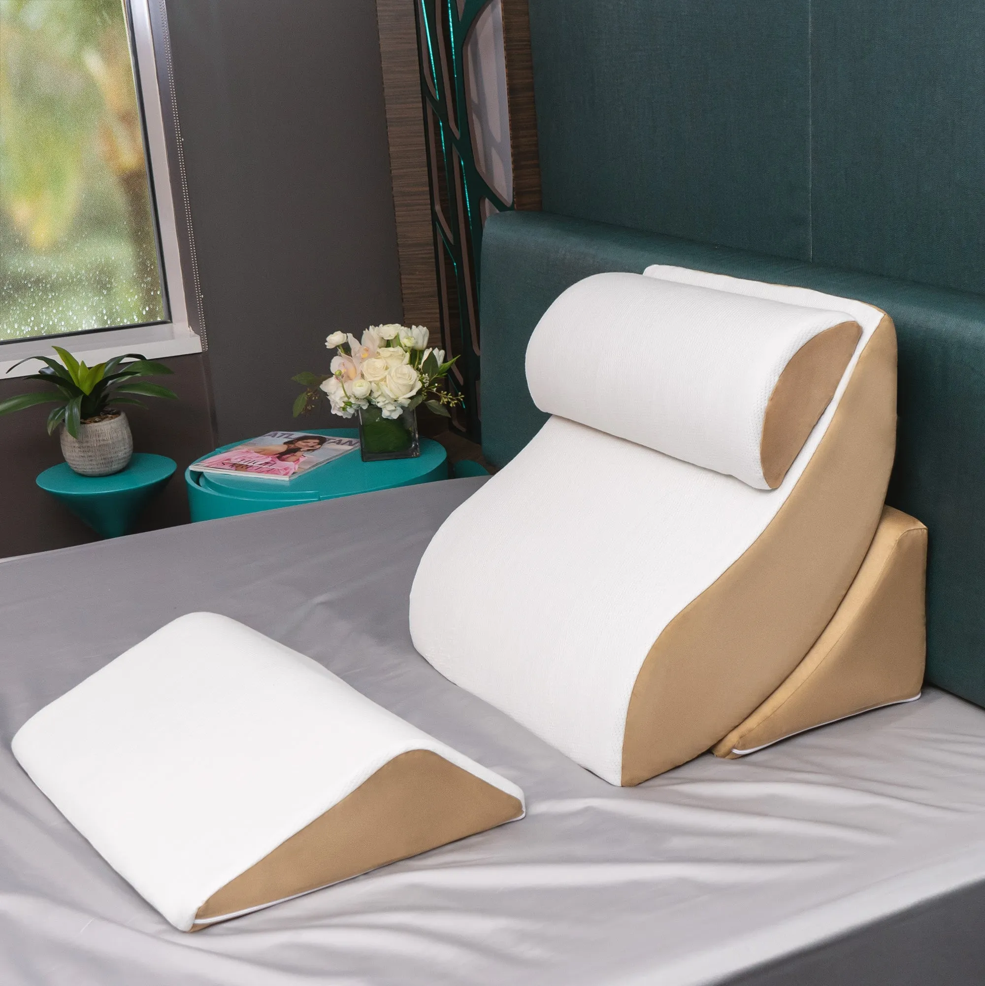 Avana Kind Bed Orthopedic Support Wedge Pillow Comfort System