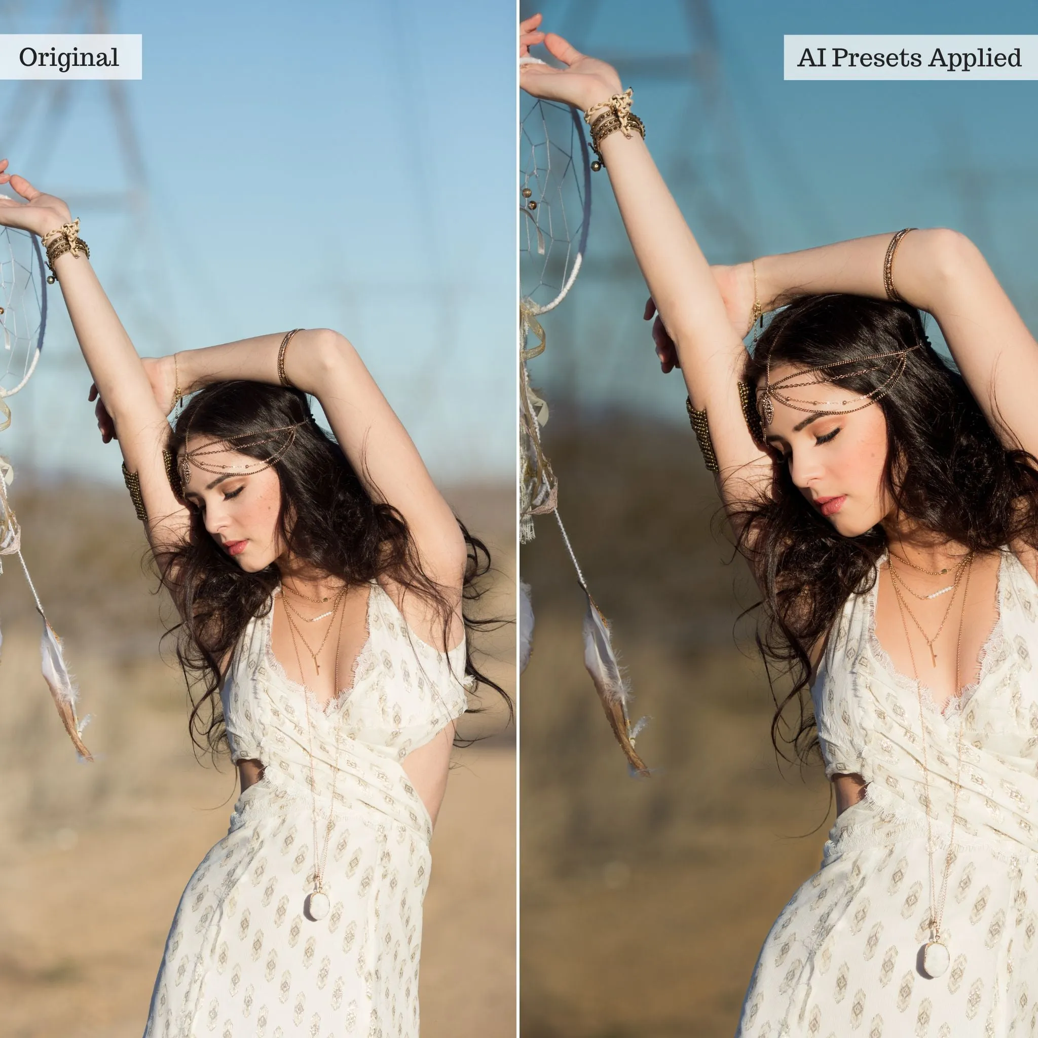 Beauty, Body, and Skin Artificial Intelligence (AI) Retouch Toolkit Lightroom Presets – Desktop