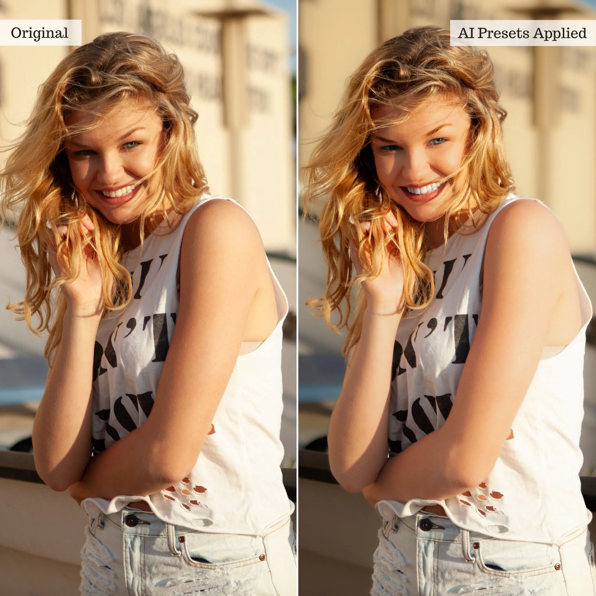 Beauty, Body, and Skin Artificial Intelligence (AI) Retouch Toolkit Lightroom Presets – Desktop