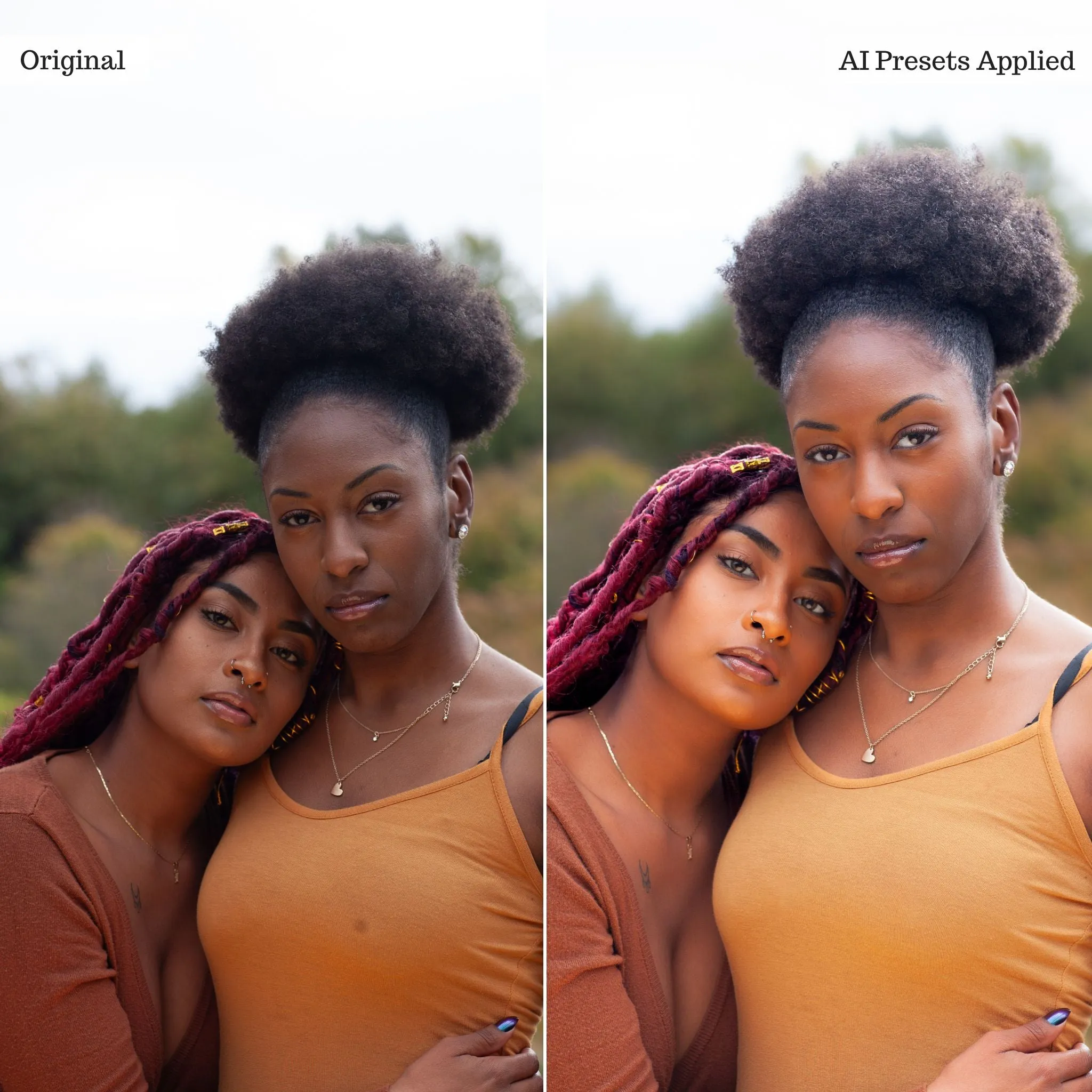 Beauty, Body, and Skin Artificial Intelligence (AI) Retouch Toolkit Lightroom Presets – Desktop