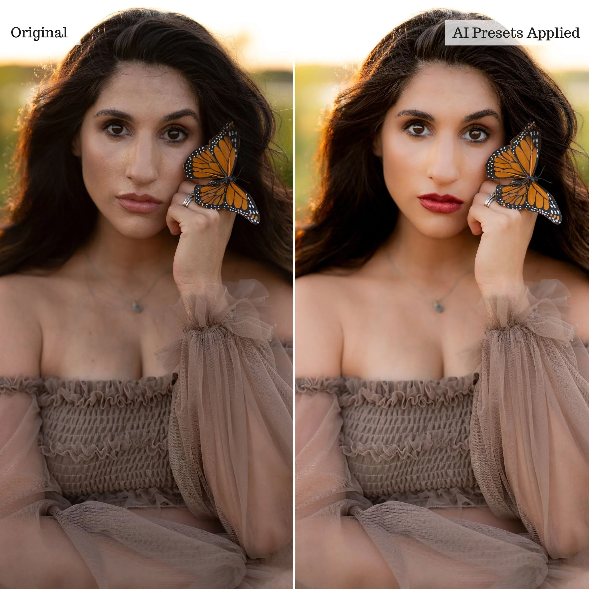 Beauty, Body, and Skin Artificial Intelligence (AI) Retouch Toolkit Lightroom Presets – Desktop