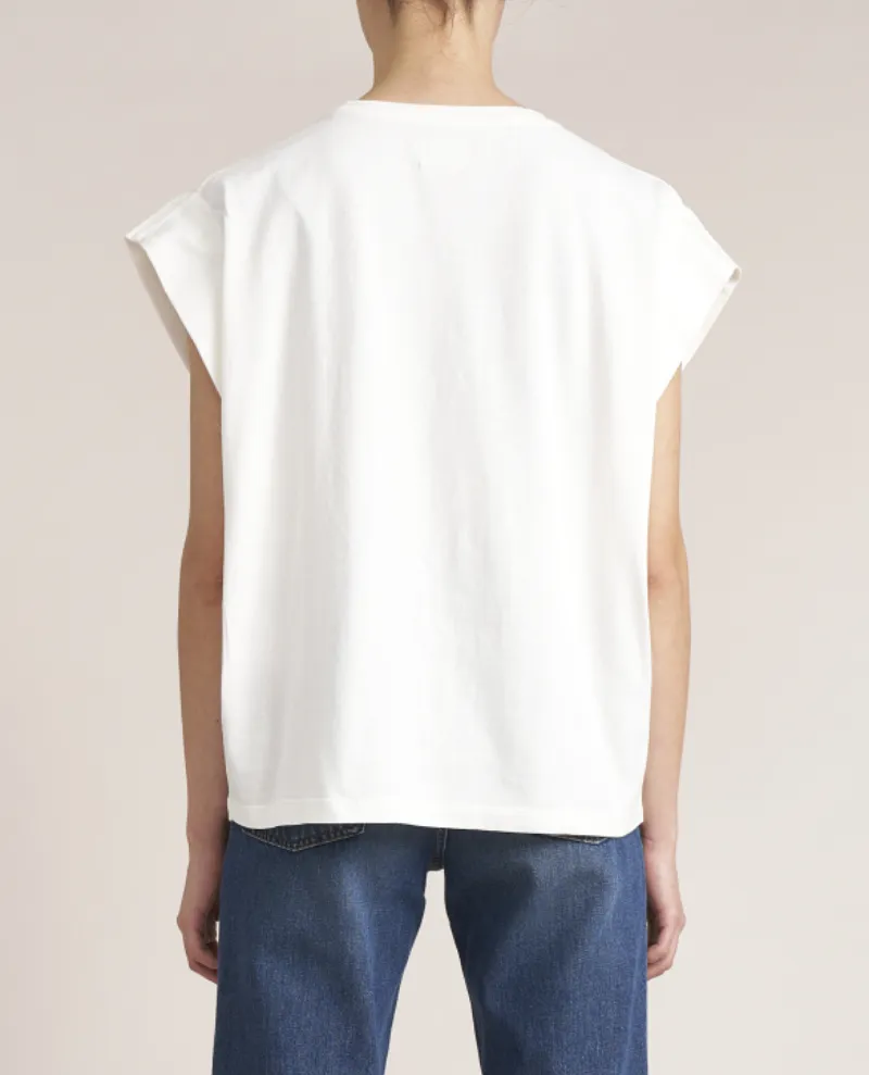 Bellerose Vice Vintage White T-Shirt