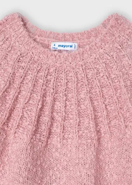 Blush Lurex Girl’s Sweater - Select Size