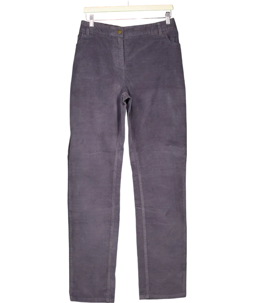 Boden Grey Corduroy Slim Trouser Long UK 22