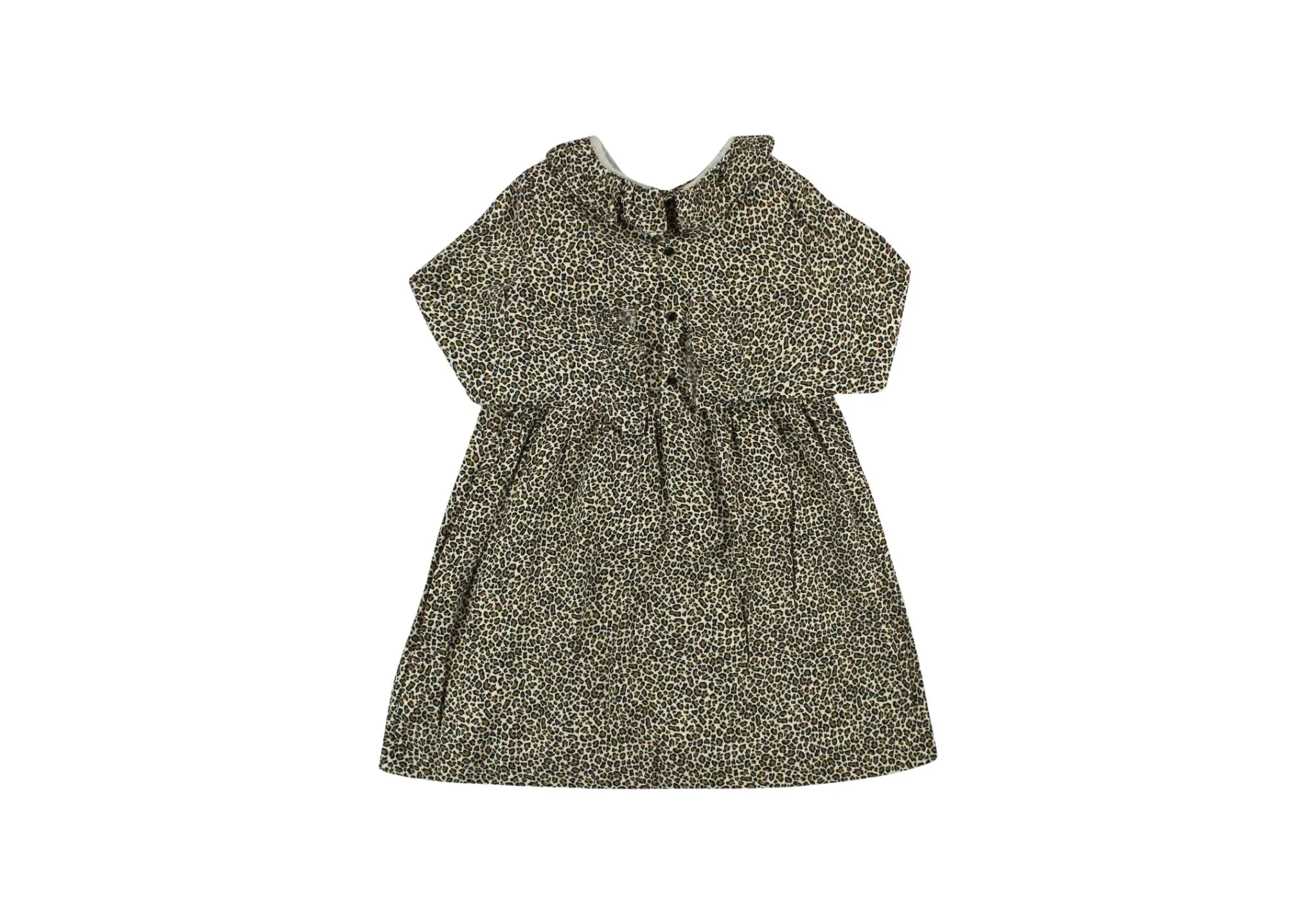 Bonpoint, Girls Leopard Print Dress, 8 Years