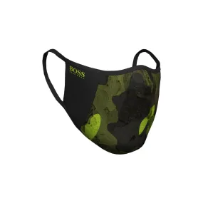 BOSS Face Mask in Neon Camo