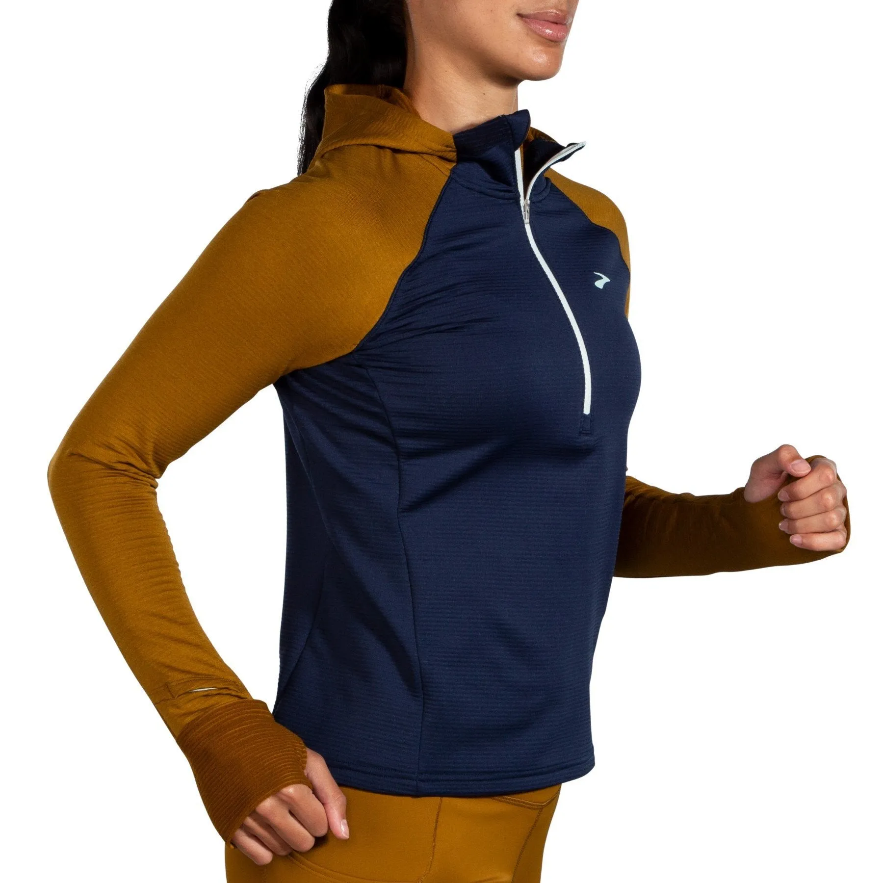 Brooks Women's Notch Thermal Hoodie 2.0