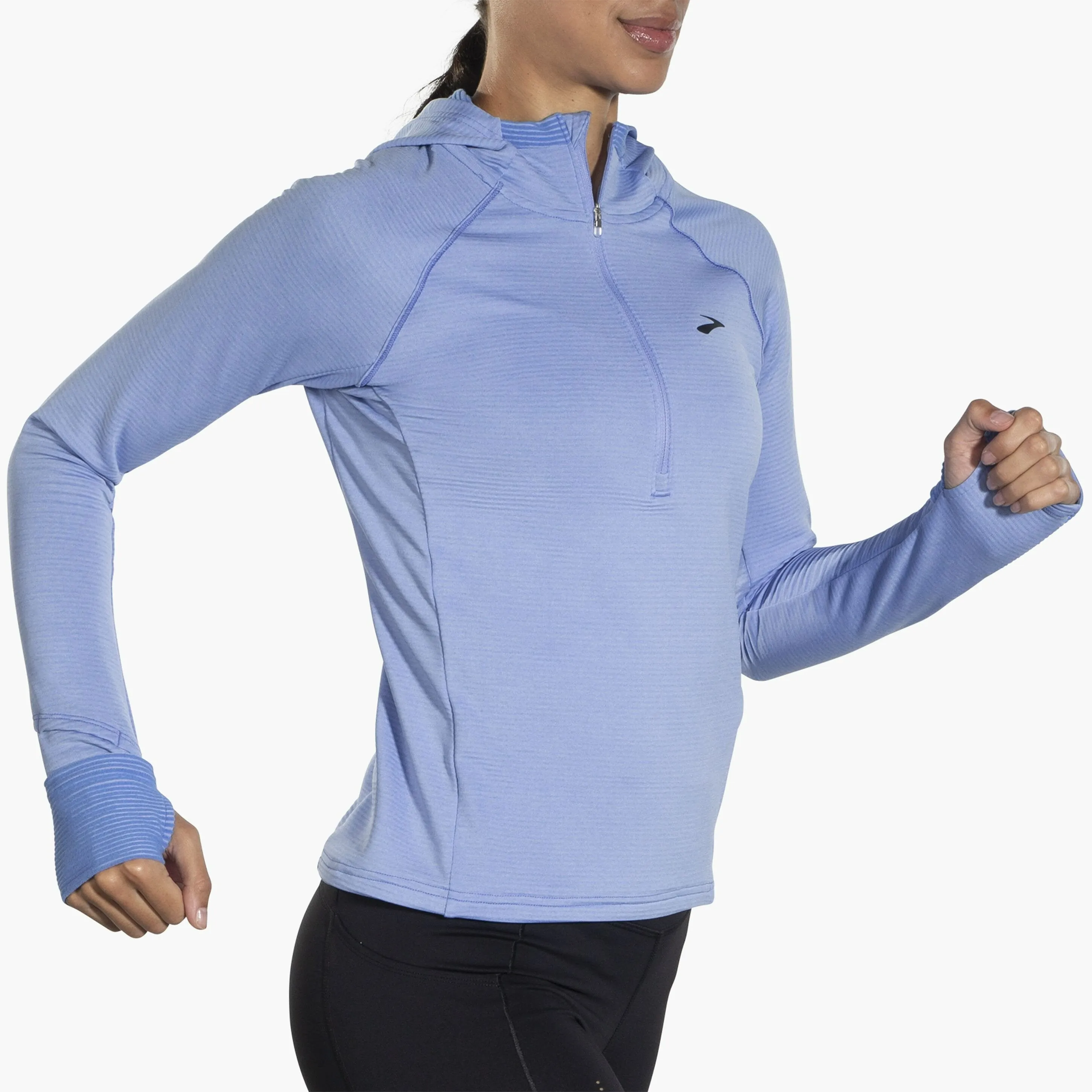 Brooks Women's Notch Thermal Hoodie 2.0