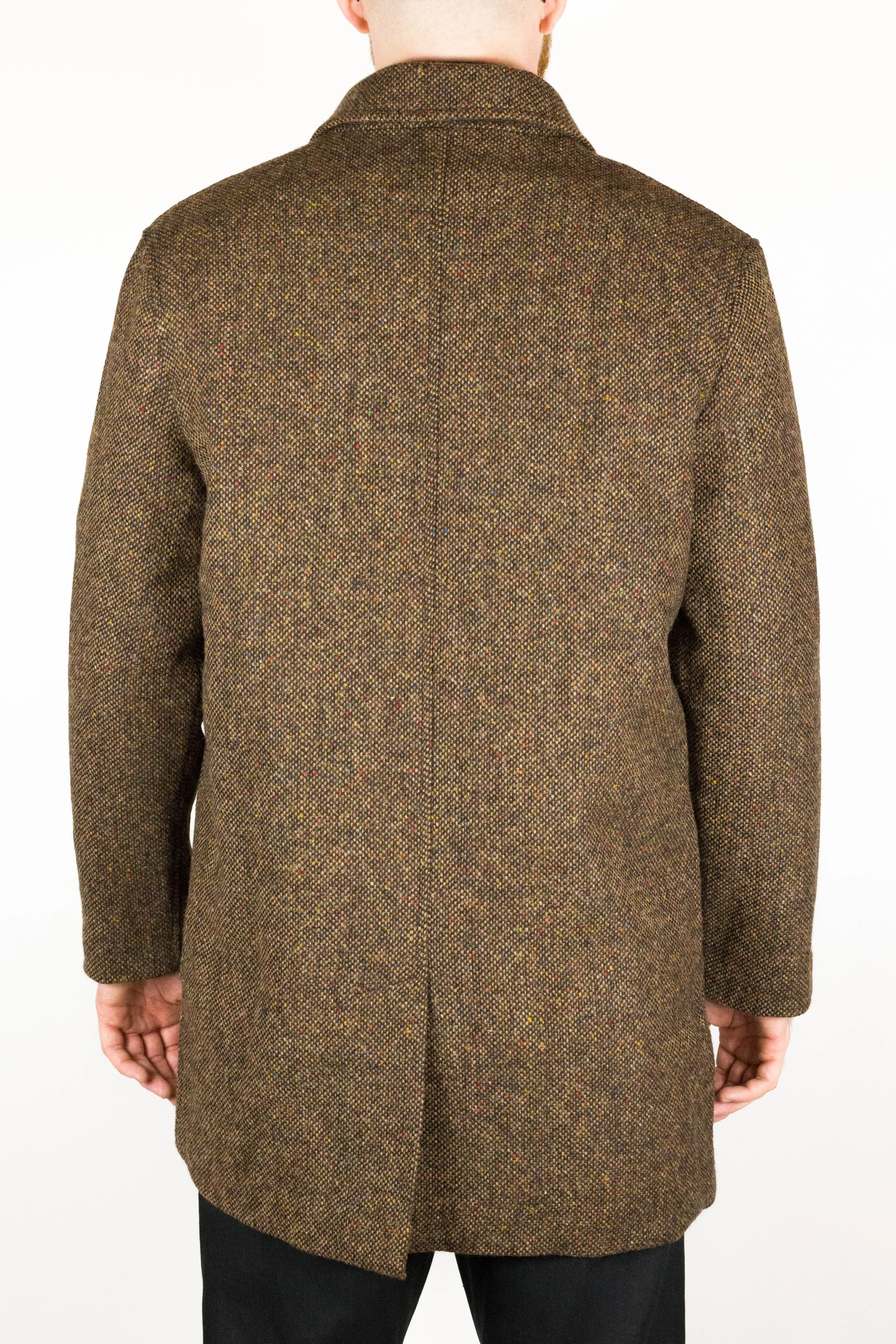 Brown Irish Tweed Coat