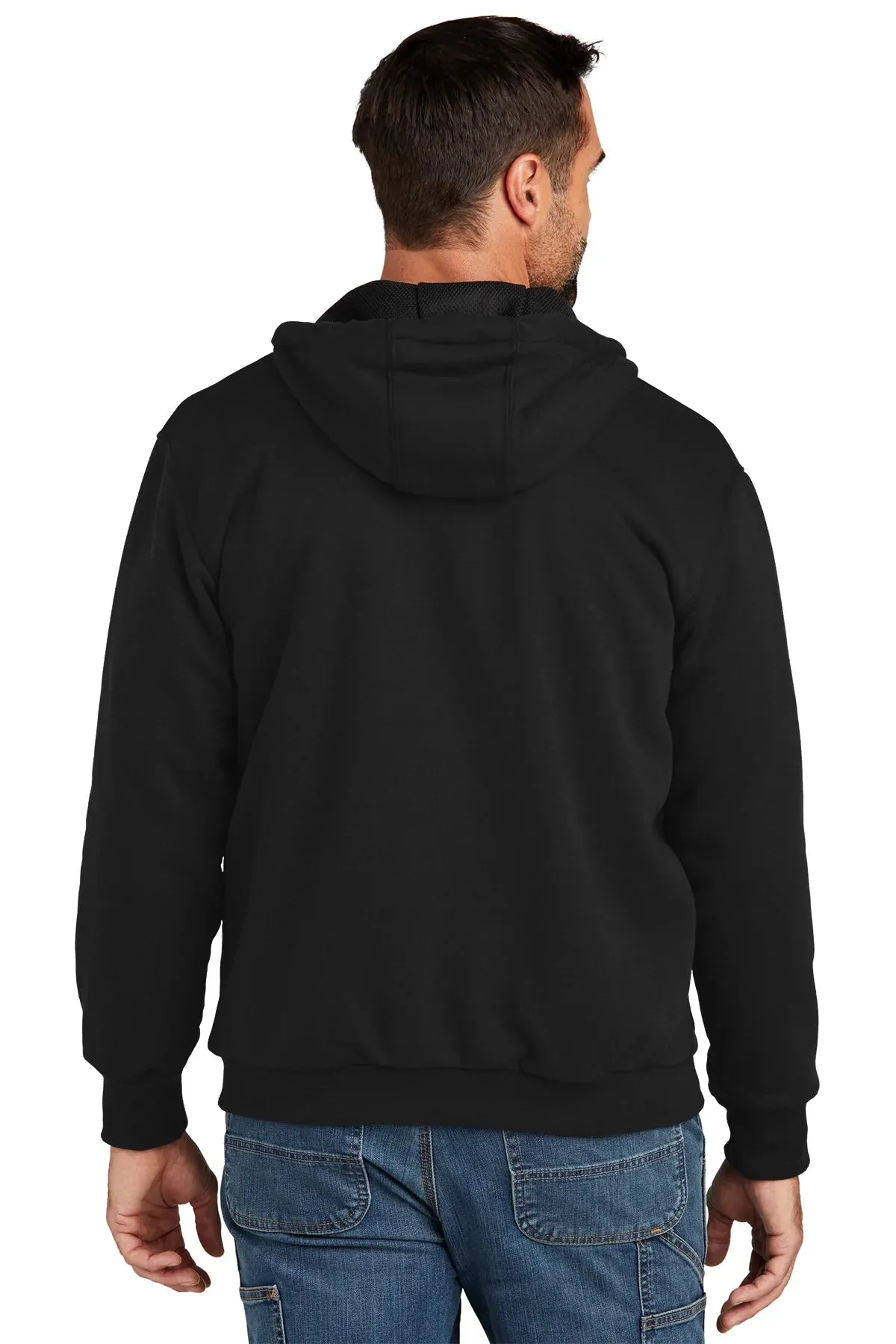 Carhartt Thermal-Lined Custom Zip-Ups, Black