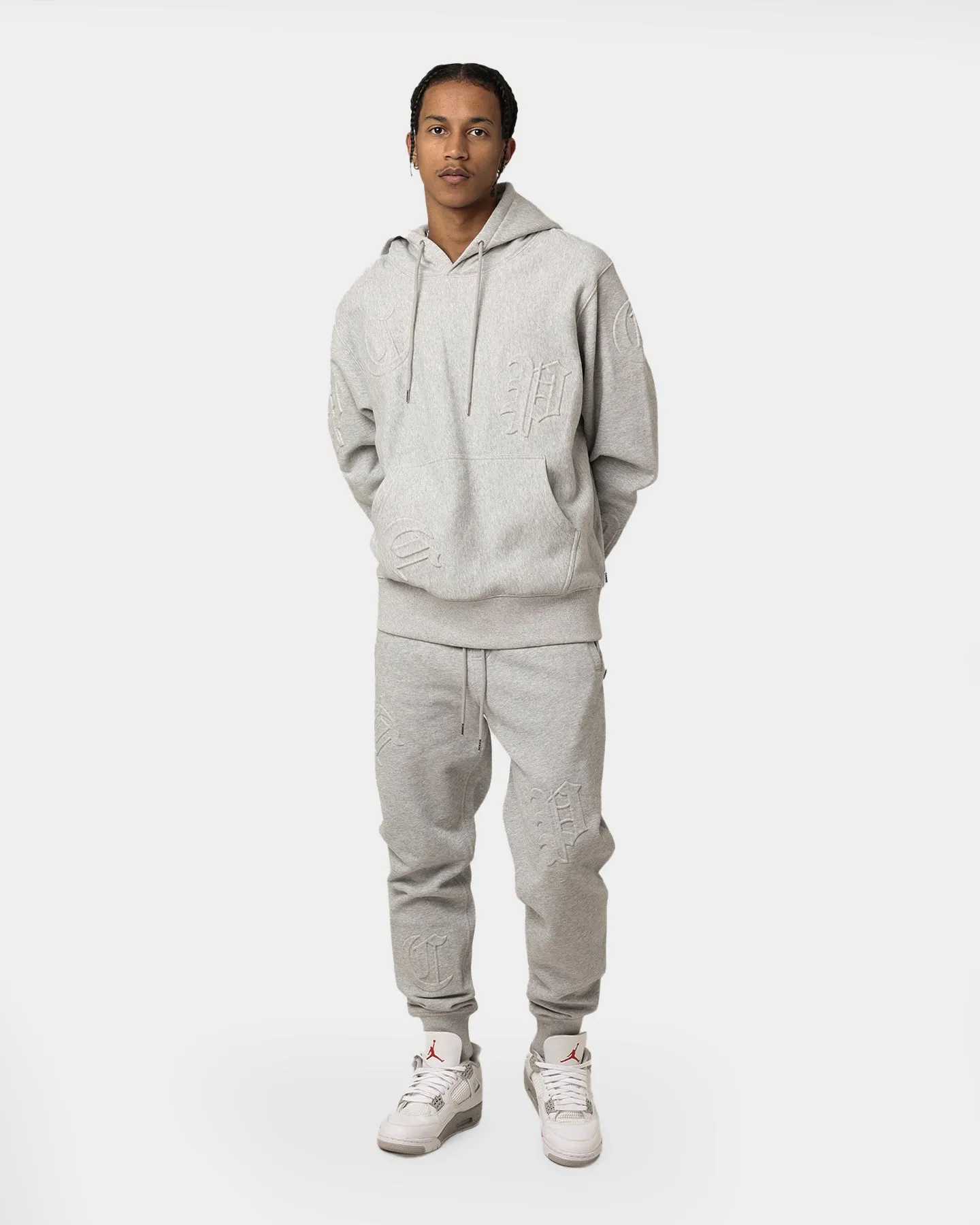 Carré CP Impression Classic Hoodie Grey Marle