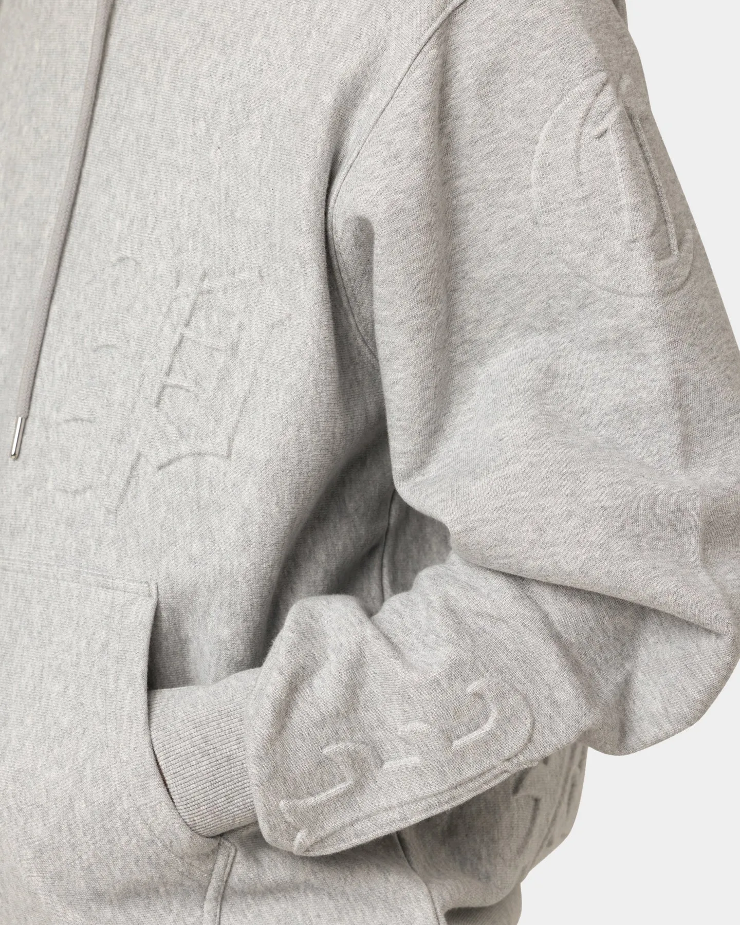 Carré CP Impression Classic Hoodie Grey Marle