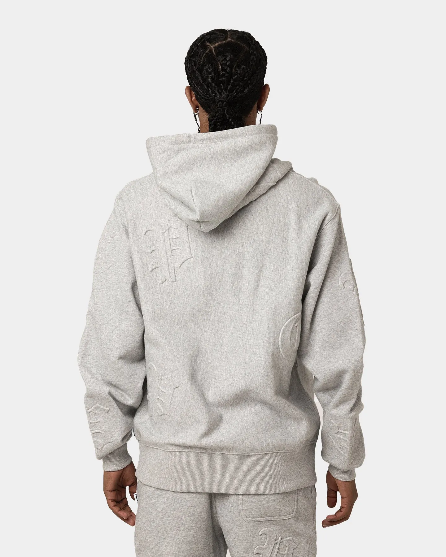 Carré CP Impression Classic Hoodie Grey Marle