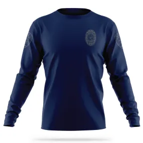 [CENTRAL ARIZONA COLLEGE] Utility Long Sleeve Shirt [NAVY]