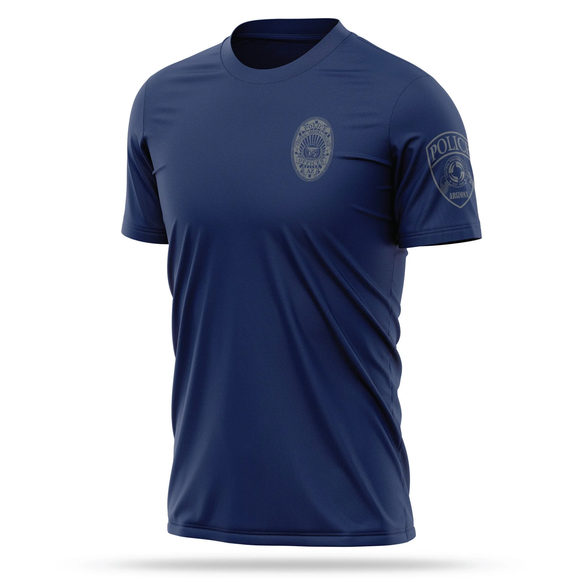 [CENTRAL ARIZONA COLLEGE] Utility Short Sleeve Shirt [NAVY]