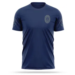 [CENTRAL ARIZONA COLLEGE] Utility Short Sleeve Shirt [NAVY]