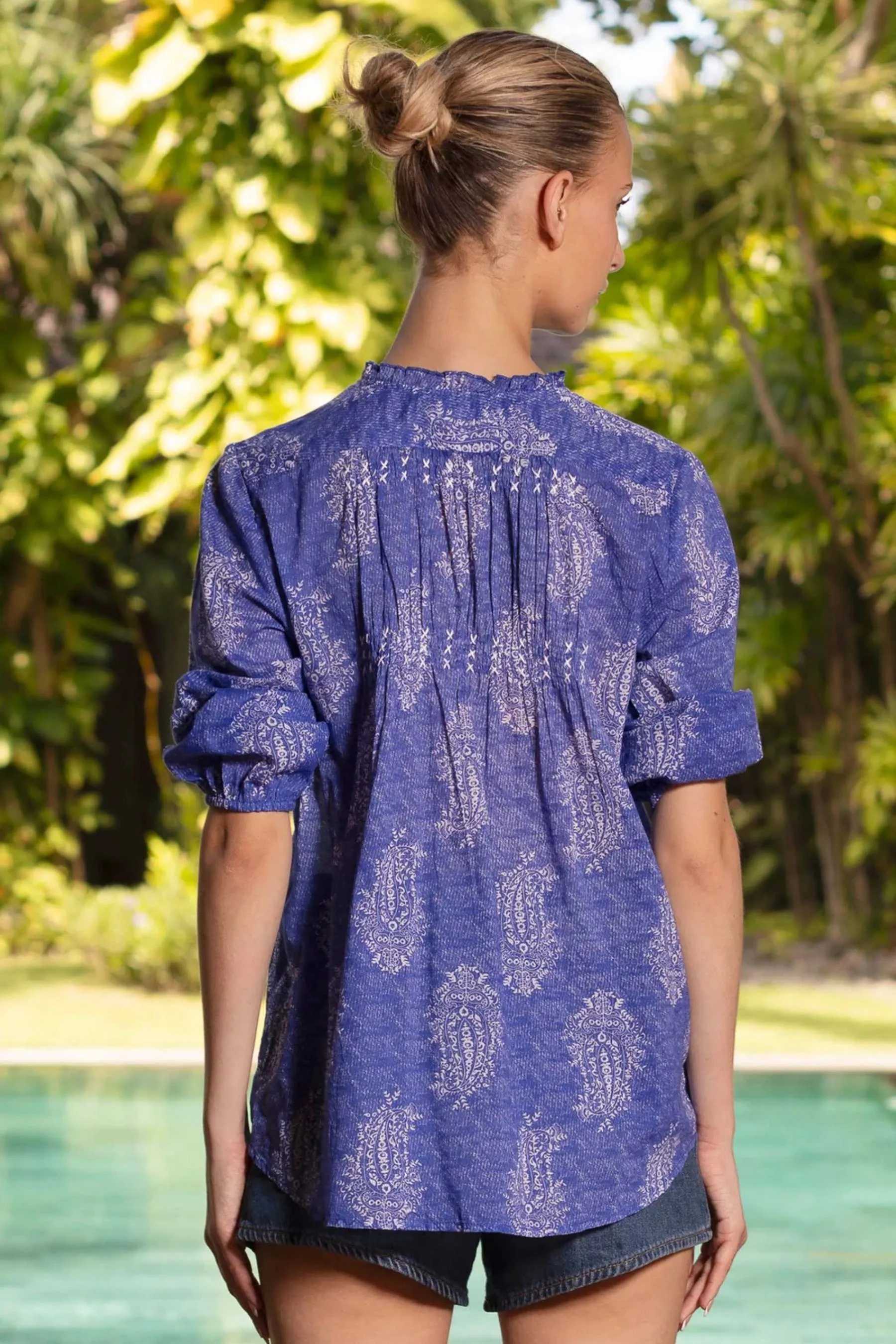 Charlie Shirt | Shrine Blue