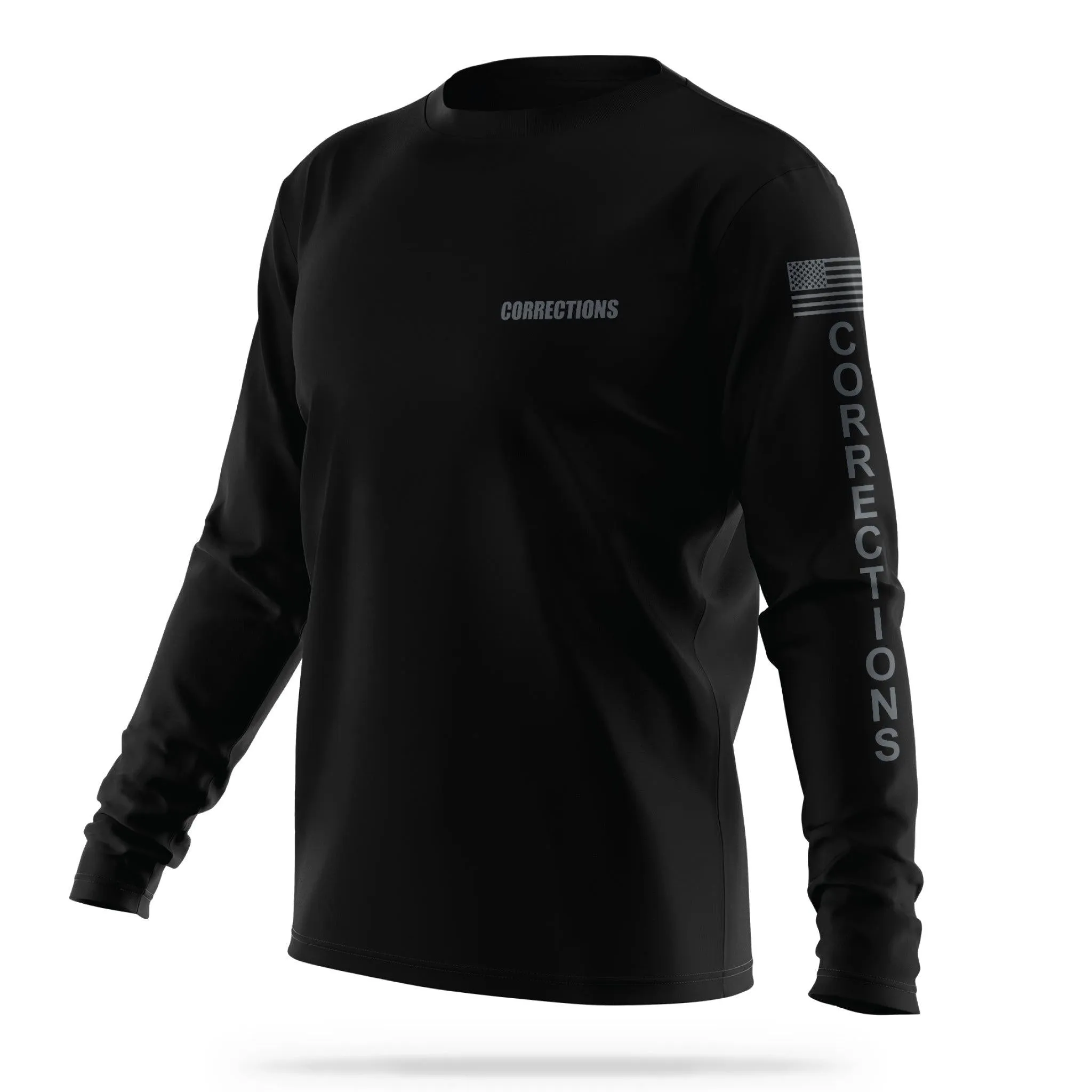 [CORRECTIONS] Men's Utility Long Sleeve [BLK/GRY]