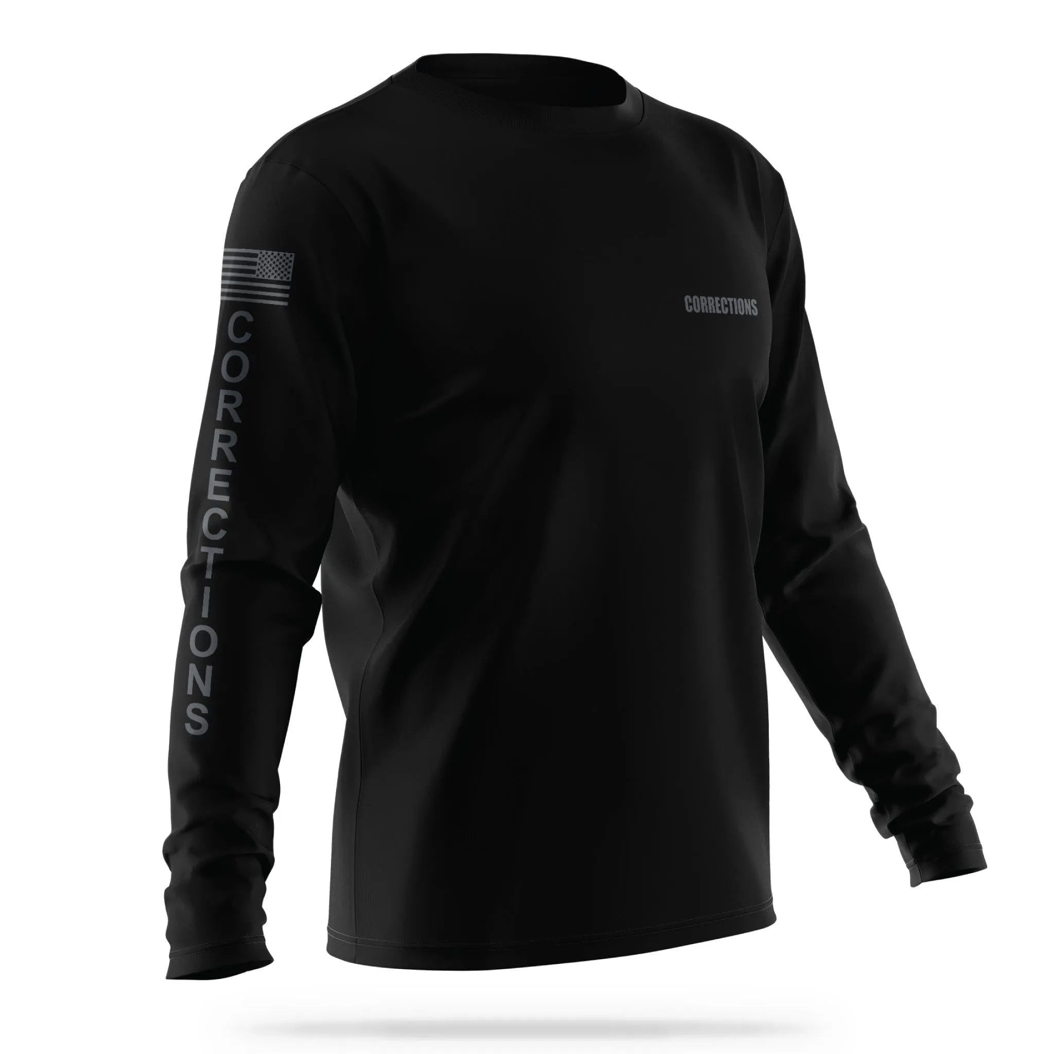 [CORRECTIONS] Men's Utility Long Sleeve [BLK/GRY]