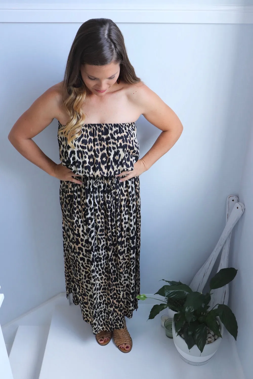 Daytripper Tube Maxi Dress In Africa