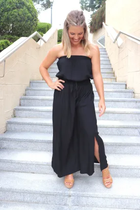 Daytripper Tube Maxi Dress In Black