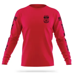 [DHS/FPS] Instructor Utility Long Sleeve Shirt [RED]