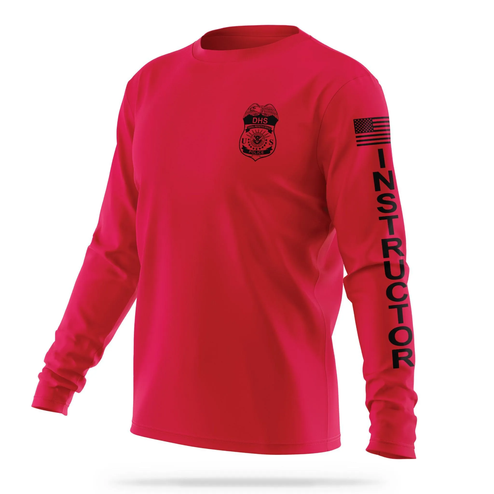 [DHS/FPS] Instructor Utility Long Sleeve Shirt [RED]