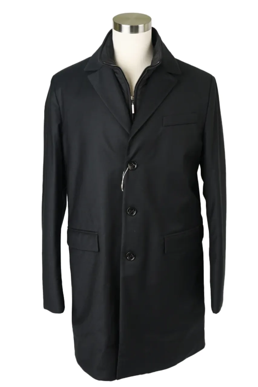 Down Filled Wool Waterproof Dress Coat