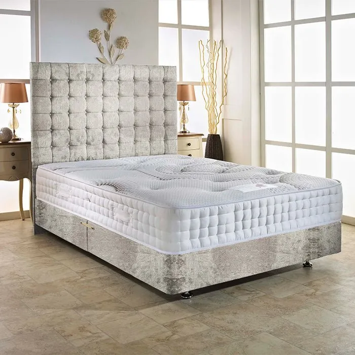 Dream Vendor Platinum 2000 Pocket Sprung Latex Divan Bed Set