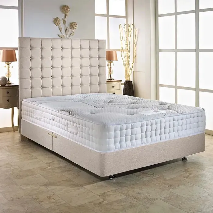 Dream Vendor Platinum 2000 Pocket Sprung Latex Divan Bed Set