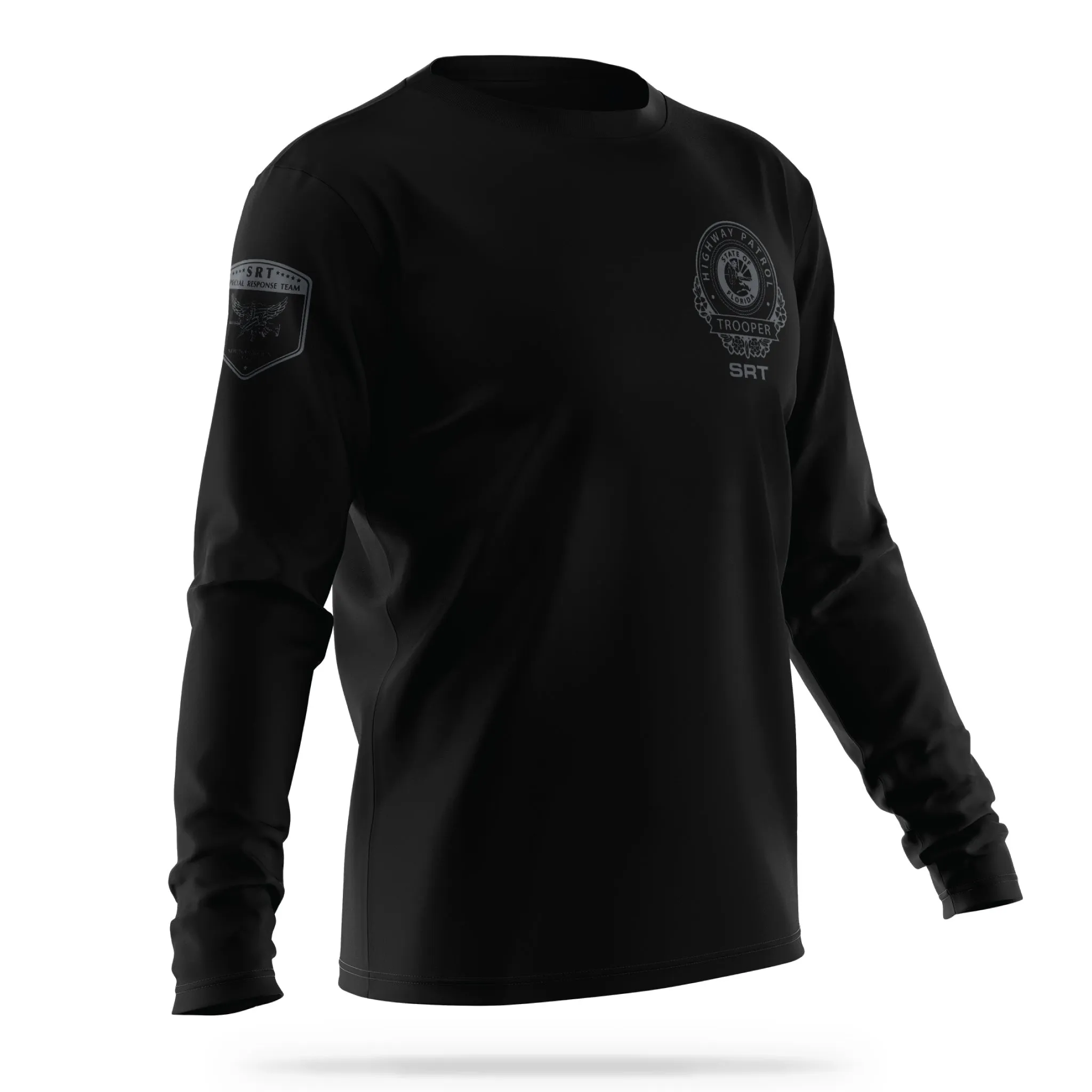 [FLORIDA HIGHWAY PATROL] SRT Utility Long Sleeve [BLK/GRY]