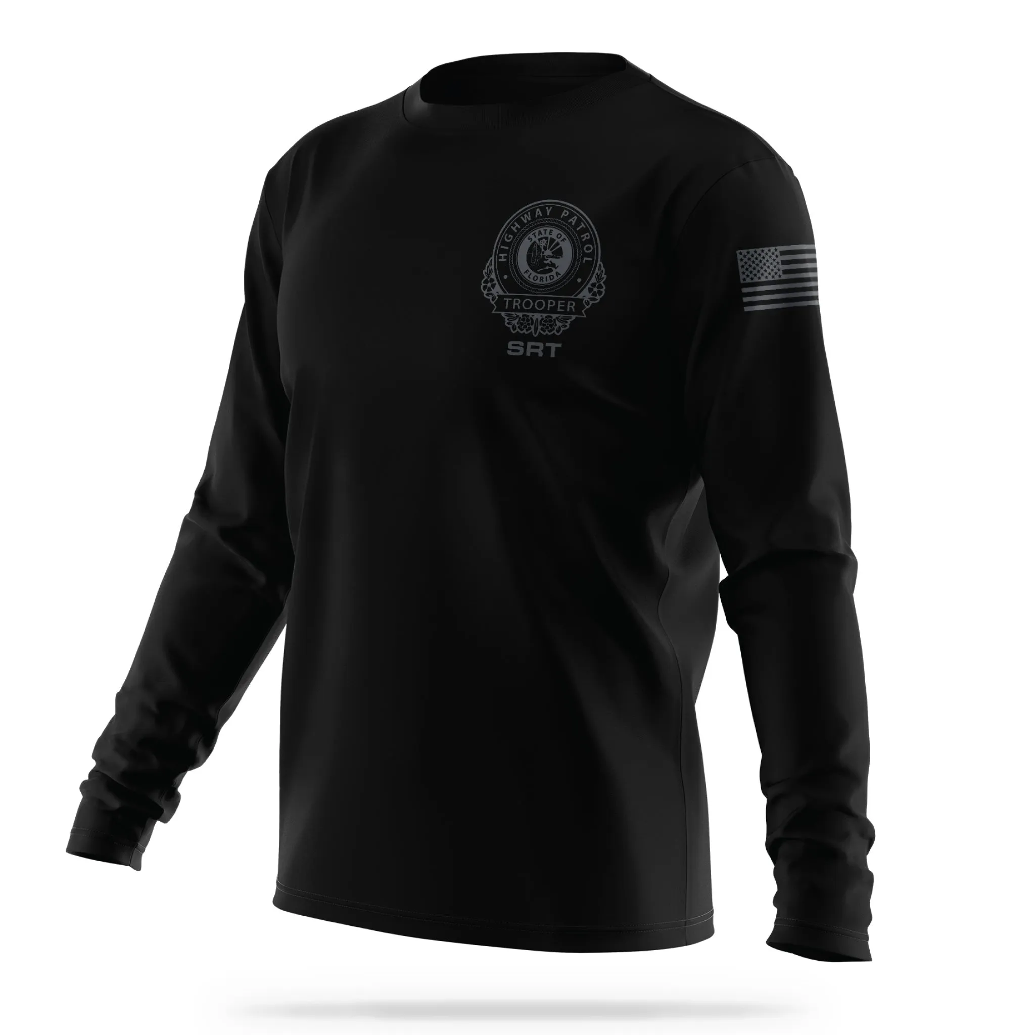 [FLORIDA HIGHWAY PATROL] SRT Utility Long Sleeve [BLK/GRY]