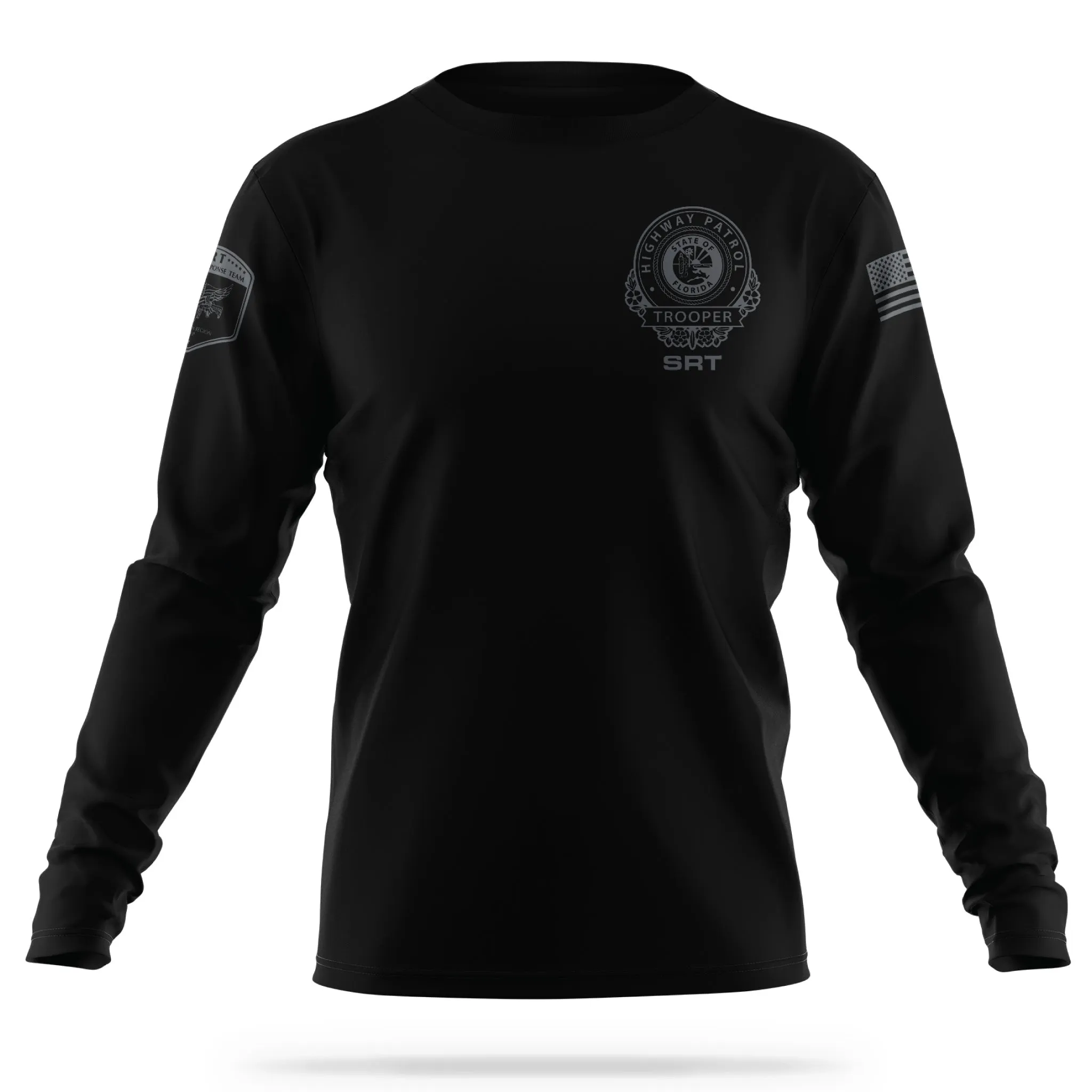 [FLORIDA HIGHWAY PATROL] SRT Utility Long Sleeve [BLK/GRY]