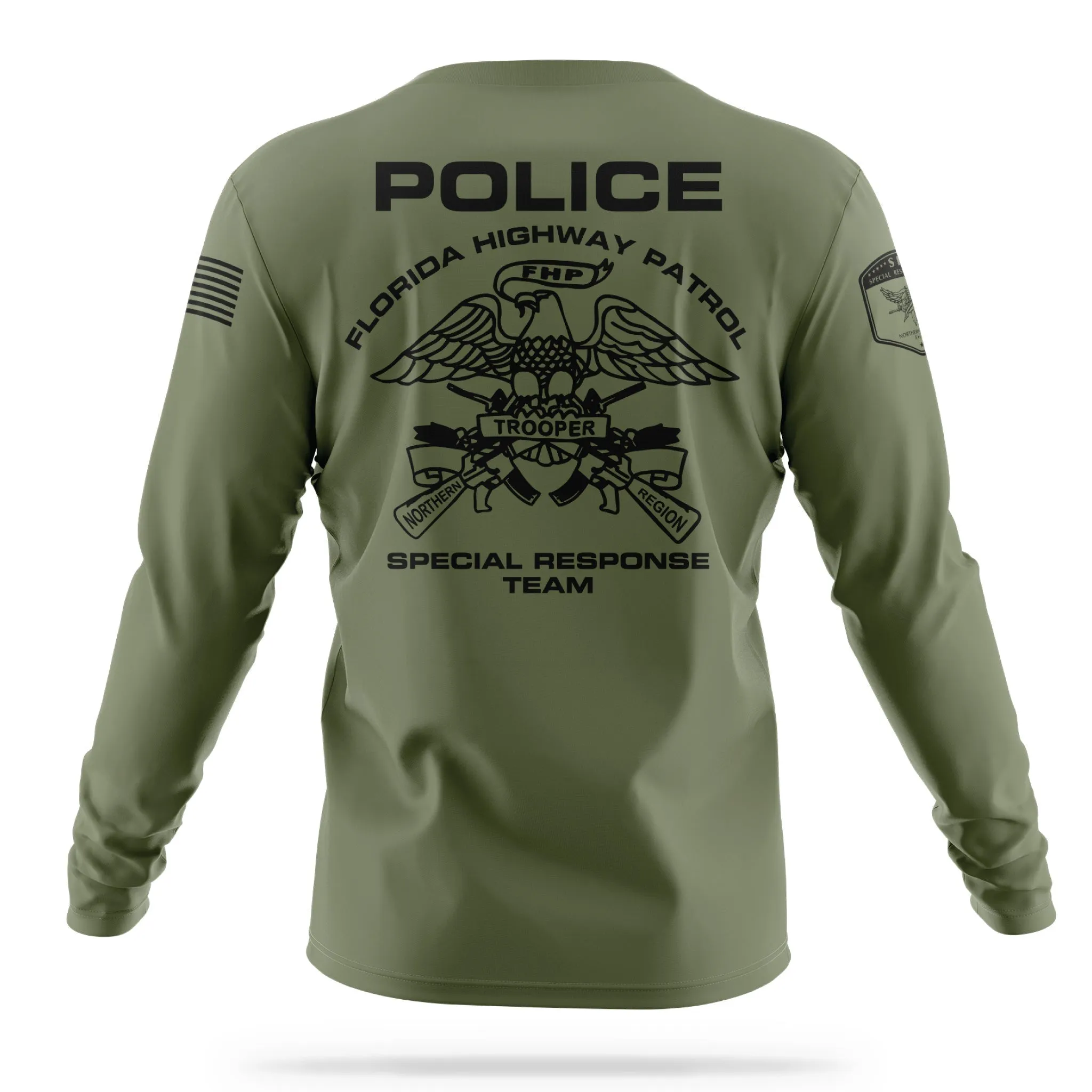 [FLORIDA HIGHWAY PATROL] SRT Utility Long Sleeve [GRN/BLK]