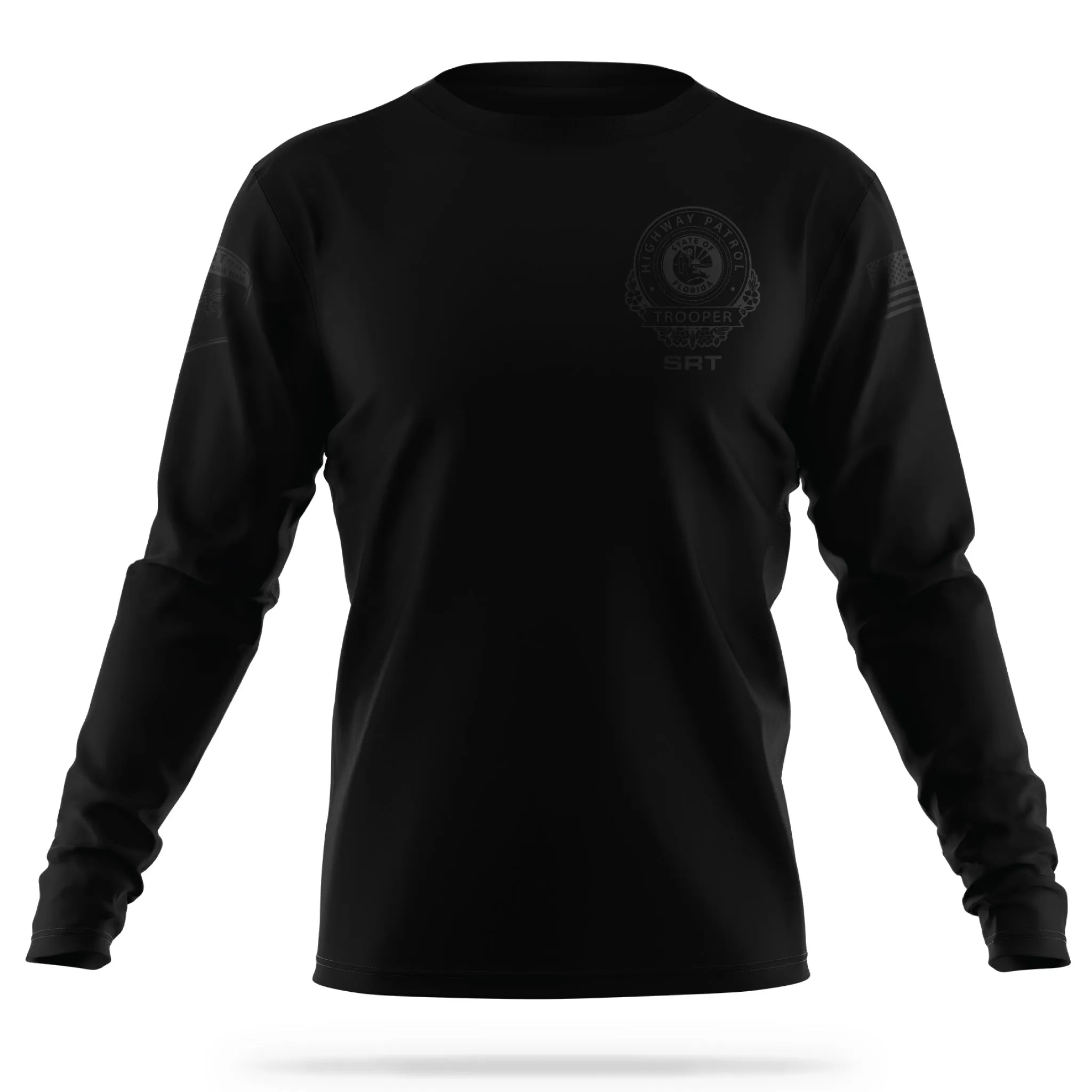 [FLORIDA HIGHWAY PATROL] SRT Utility Long Sleeve Shirt [BLK/BLK]