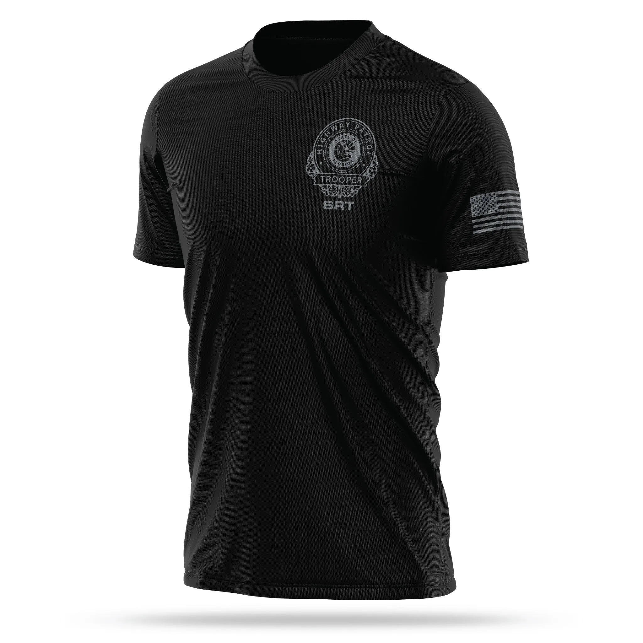 [FLORIDA HIGHWAY PATROL] SRT Utility Shirt [BLK/GRY]