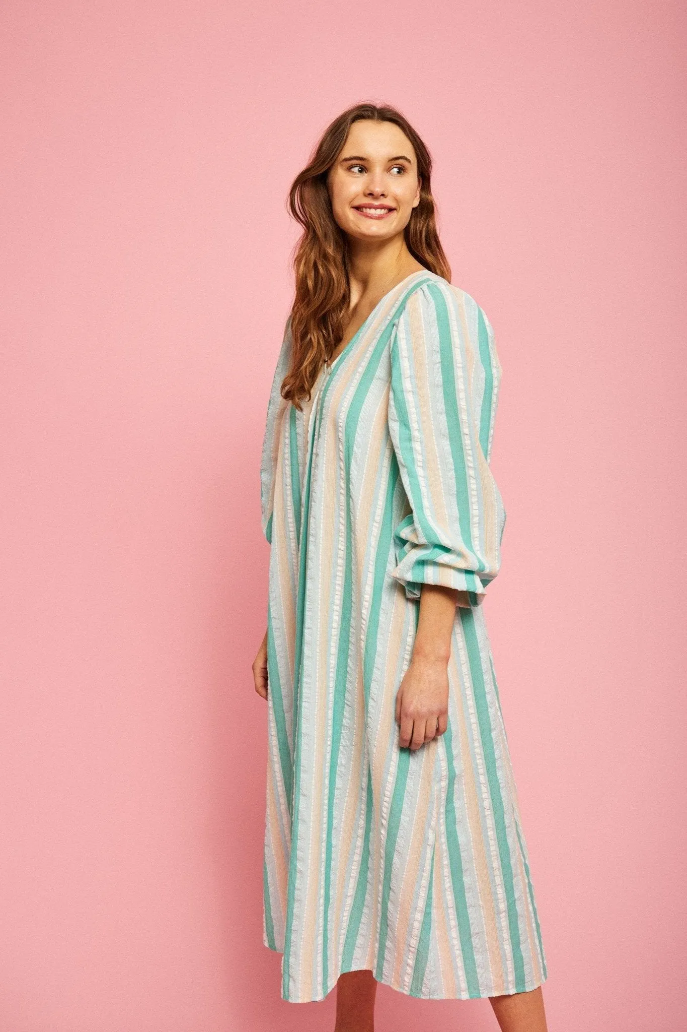 Fursa Midi Dress - Simply Green