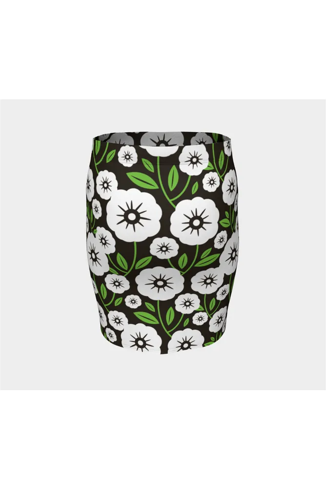 Green Acres Fitted Skirt