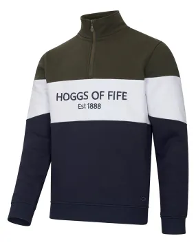 Hoggs of Fife Dumfries 1888 Gents Quarter Zip Jumper