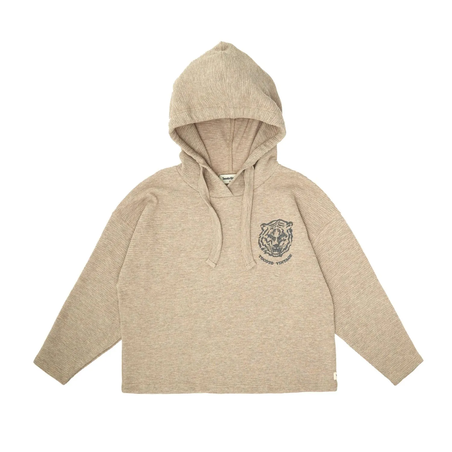 Hooded Waffle T-Shirt