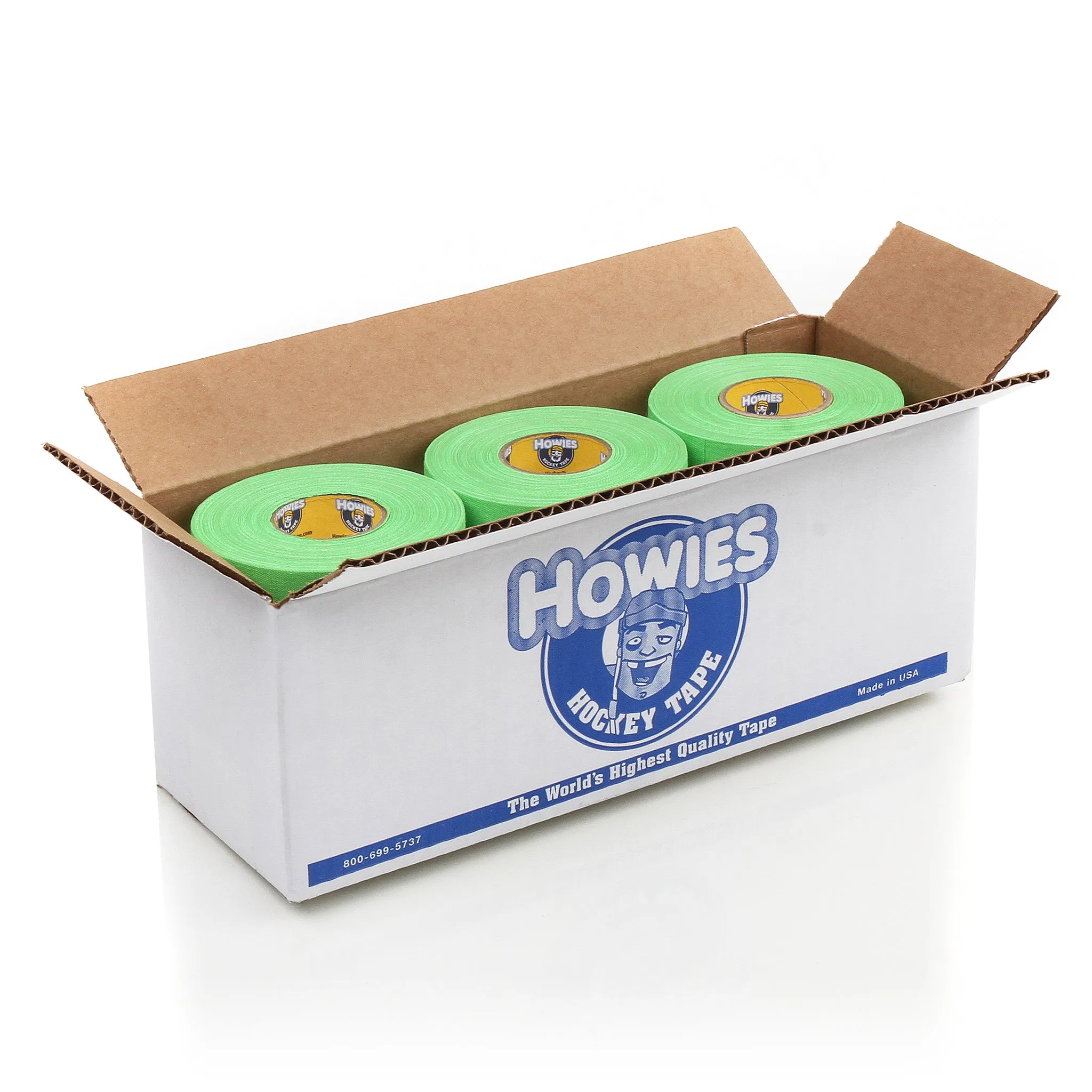 Howies Neon Green Cloth Hockey Tape